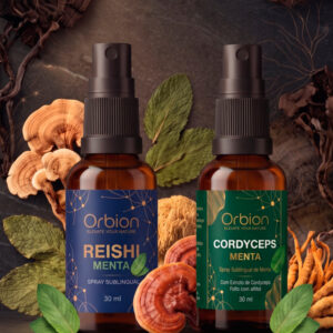Combo 3: Orbion Sprays – Reishi + Cordyceps Menta